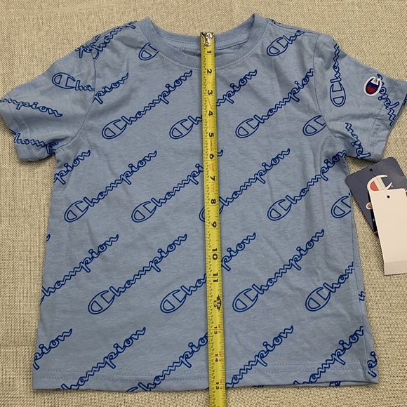 CHAMPION Little Boys Short Sleeve Tee Size 4 - Picture 6 of 7